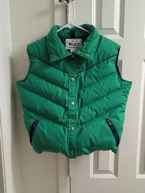 Vintage Woolrich Women's Down Puffer Vest